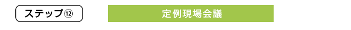 定例現場会議